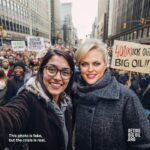 Elaine Hendrix Instagram - I’M VIRTUALLY MARCHING RIGHT NOW to tell Wall Street we want a climate-friendly option in every 401(k). YOU CAN MARCH WITH ME side by side in the same photo (see #4)! Just choose “donate” in the app. Tag me when you share. I’d love to see it! To get started, go to RetireBigOil.org / @retirebigoil HERE’S WHAT’S HAPPENING: For 99% of Americans, if you want a 401(k), you have to invest in Big Oil. It’s a huge boost to the the fossil fuel industry. BUT if we’re loud enough, Wall Street will change. Please join me! #RetireBigOil