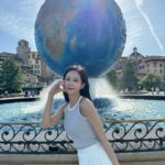 Elaine Ho Instagram – 迪士尼的風🌬️

#tokyo #tokyodisneysea #disney