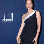 Elarica Johnson Instagram - A beautiful evening at The Dunhill & BSBP Pre-BAFTA Filmmakers Dinner 🤍 @dunhill @bsbpartnerships @bafta Makeup by - @amie_williams_ Photo - @davebenett @lancomeofficial @chanel @narsissist #bafta #dunhill