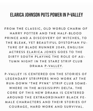 Elarica Johnson Instagram - 'If I was a book I would be a Fairy Tale, purely for the magic and endless imagination' 💫

A big Thanks to @abookof for this wonderful cover and interview! 🙏🏽
Head over to the website for the full interview💋
📷 @josephsinclair 
💄 @laurenkay.co.uk 
@publiceyecomms 
@pvalleystarz