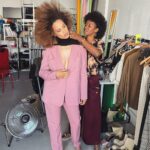Elarica Johnson Instagram - BTS📸 @thefallmag X @erikacavallini_official