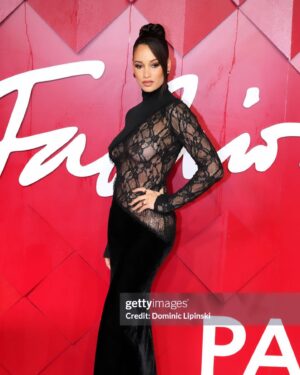 Elarica Johnson Instagram - BRITISH FASHION AWARDS ✨

What a beautiful night @britishfashioncouncil awards yesterday. Squelchy red carpet courtesy of the lovely British weather, but everyone showed out! Congratulations to all the winners🏆

Thank you to everyone who pieced me together! Loved wearing this beautiful @roberto_cavalli dress.

Make up: @carlieleemakeup x @narsissist 
Hair: @hairbygh x @balmainhair 
Photo: @gustave_durin 

Facial by @carnaby_laser_clinic 

#britishfashioncouncil #britishfashionawards #fashion #cavalli #nars #balmainhair