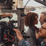 Elarica Johnson Instagram - Sometimes it gets alittle close😅 . . . . #adiscoveryofwitches #Juliettedurand #VENICE #actor #life #living