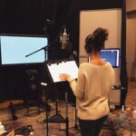 Elarica Johnson Instagram - Ever wondered what it would be like to voice an Anime character…. I did. Not wondering anymore! 🤪 Very excited to join this journey and looking forward to sharing it real soon! #anime #voiceover #firsttime