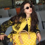 Eleanor Lee Instagram – Back home to Beijing! 💛✈️