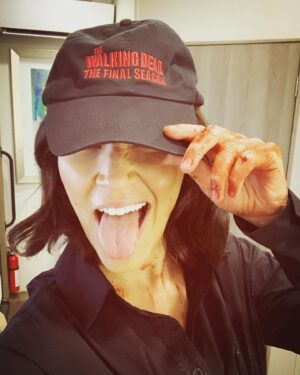 Eleanor Matsuura Instagram - Sunday @amcthewalkingdead 🧟‍♀️🧟🧟‍♂️🧟‍♀️🧟🧟‍♂️ #thewalkingdeadfinalseason