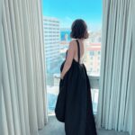 Eleanor Matsuura Instagram – Not me popping to the Academy Awards in whatever fits