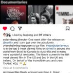 Eleanor Matsuura Instagram - ♥️♥️♥️ thank you for all the love and of course for watching… @esternberg.director - “One week after the release on @netflix and I can’t get over the absolutely overwhelming response to our film. #iusedtobefamous is in the top 5 most viewed films on @netflix around the world from Brazil to Canada to Australia and in many more wonderful territories. The film is currently the 8th most viewed film in the US and 2nd in the UK and Ireland. On behalf of the incredible cast and crew: THANK YOU 🥂 🙏”