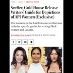 Eleanor Matsuura Instagram - Proud to be a part of this initiative for better representation in our industry for my AAPI community. Link in bio #SeeHer #writeherright