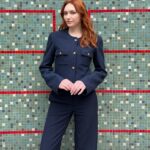Eleanor Tomlinson Instagram - This morning… on This Morning Talking all things One Day with the lovely @dermotoleary and @alisonhammond55 Thank you for having me 💙 @thismorning • Styled by @rebeccacorbinmurray in @frame @louboutinworld @otiumberg • Makeup @victoriabond007 • Hair @lukepluckrose • @vrwpublicity