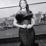Eleanor Tomlinson Instagram - BAFTA X HARPERS BAZAAR @bafta @bazaaruk @lancomeofficial • Styled by @rebeccacorbinmurray in @marchesafashion @jimmychoo 💎 @bulgari • Makeup @victoriabond007 using @lancomeofficial • Hair @lukepluckrose • @vrwpublicity 📸 @byholliem