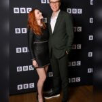 Eleanor Tomlinson Instagram - The countdown is on… The Outlaws, Series 3 30th and 31st May @bbciplayer @primevideo @stephenmerchant 📸 @hogieaaa__ • Styled by @rebeccacorbinmurray in @giambattistavalliparis @jessica_mccormack @jimmychoo • Makeup @victoriabond007 • Hair @pauljoneshair • @vrwpublicity