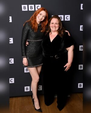 Eleanor Tomlinson Instagram - The countdown is on… 

The Outlaws, Series 3 

30th and 31st May @bbciplayer @primevideo 

@stephenmerchant 

📸 @hogieaaa__ 

• Styled by @rebeccacorbinmurray in @giambattistavalliparis @jessica_mccormack @jimmychoo 
• Makeup @victoriabond007 
• Hair @pauljoneshair 
• @vrwpublicity