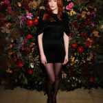 Eleanor Tomlinson Instagram - The most wonderful night at @annabelsmayfair celebrating @bafta with @britishvogue and @tiffanyandco 🖤 Thank you @chiomannadi for having me 🖤 And thank you @stellamccartney 🖤 @caradelevingne , #emeraldfennell , @ayoedebiri and #emilyblunt - you sure know how to throw a party 🥂 • Styled by @rebeccacorbinmurray in @stellamccartney @louboutinworld @tabayer • Makeup @victoriabond007 • Hair @lukepluckrose • @vrwpublicity • @thelondoner #bafta #vogue #tiffany