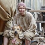 Eleanor Tomlinson Instagram - More than a few tears shed today on hearing that my all time favourite co-star, Barley, has crossed over that rainbow bridge. The Garrick to my Demelza. Barley, you’ve left a mighty paw print on my heart 🐾 Love to the best stunt dogs team @stuntdogsandanimals_ig ♥️ @official_poldark #adoptdontshop
