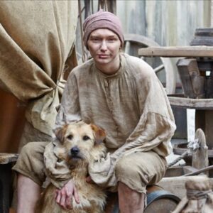 Eleanor Tomlinson Instagram - More than a few tears shed today on hearing that my all time favourite co-star, Barley, has crossed over that rainbow bridge. 

The Garrick to my Demelza. 

Barley, you’ve left a mighty paw print on my heart 🐾

Love to the best stunt dogs team @stuntdogsandanimals_ig ♥️ 

@official_poldark 

#adoptdontshop