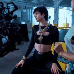 Elena Kampouris Instagram - Behind the scenes look get ready only 4 DAYS until #JupitersLegacy lands on your screens ⚡️⚡️⚡️ May 7 this Friday @netflix !!

#Millarworld #superhero #ChloeSampson #comic #netflixandchill #new #tv #drama #action #film #epic #mustsee #art #super #cool #series #martialarts #action #behindthescenes #bts #fashion #style #ootd #hair #cars #comicbook #fan #imagecomics #instapic #instadaily