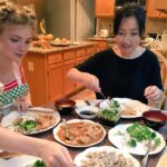 Elena Kampouris Instagram – ‪After my Qín Lǎoshī braided my hair we cooked a delicious meal together😋🥢💕很好吃! #fun #cooking #learn #celebrate #culture #Chinese #healthy #cuisine #Mandarin #Beijing #Shanghai #summer #weekend #cook #recipe #hair #hairstyle #braid #style #plait #braids #braidstyles #food #foodie #yum #foodphotography #eat #cleaneating #instafood #instahair