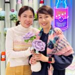 Elena Kong Mei-Yee Instagram - 我好認真學，甘比好認真教，得咗！ 你想唔想要一件我親手鈎織嘅小飾物呀？重可以做善事喎！ 想呢！咁你就要留意呢個星期會有good news 公布啦！ @happyyarn_kimbee #江美儀 #江美人 #我鈎針編織老師係甘比 #慈善義賣 #happyyarn_kimbee #crochet
