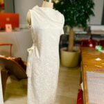 Elena Kong Mei-Yee Instagram - Inspired by Guy Laroche’s vintage 1960 wrap dress, I made this dress during the lockdown with my original undyed jacquard silk full of butterfly pattern. The natural shine of the silk makes the dress like liquid silver when in movement on a person. This dress is versatile that can be worn in different ways in the front or back side because of the soft shawl collar and flap wrap around the dress as your liking. Thank you Elena Kong you look absolutely elegant in this number. 🌹💋🧡 James T. Couture #JamesTcouture #jacquardsilk #butterfly #wrapdress #vintagedesign #guylaroche #liquidsilver #hkamateurdesigner #amateurseamtress #dressmaker #femininity #ElegantStyle #hkfashion #vintagefashion #hkfashiondesigner #江美儀 #江美人 #萬千星輝頒獎典禮