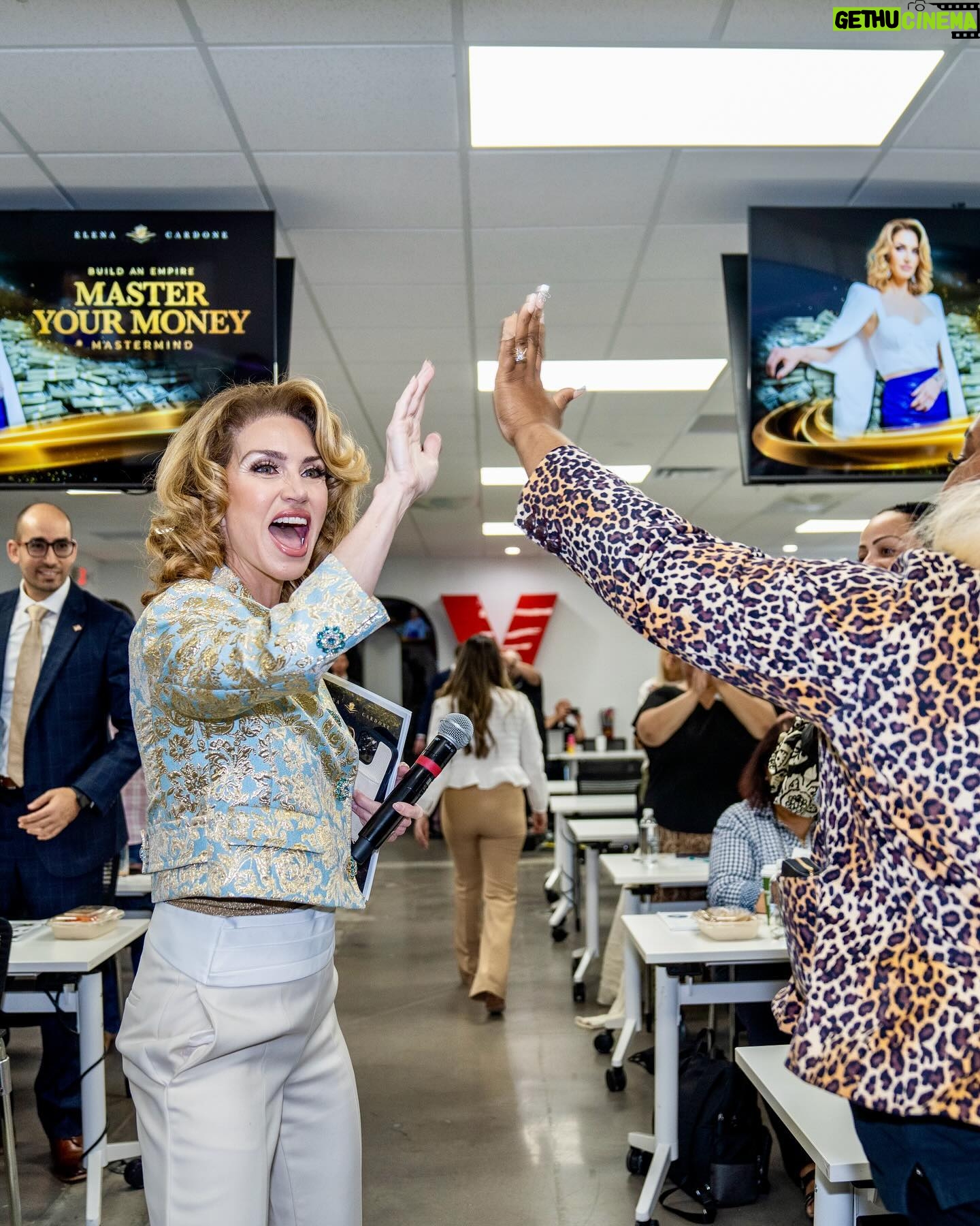 Elena Lyons Instagram - Day 1 of my Build An Empire MASTER YOUR MONEY Mastermind✔️🤍💰 So many familiar faces, and even more new ones. Beyond grateful for these beautiful humans who put their trust in me and @grantcardone every single day. Excited for day ✌️