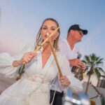 Elena Lyons Instagram - Cornrows and rock & roll. Don’t tempt me with a good time🤘🎸 #10XCouplesRetreat