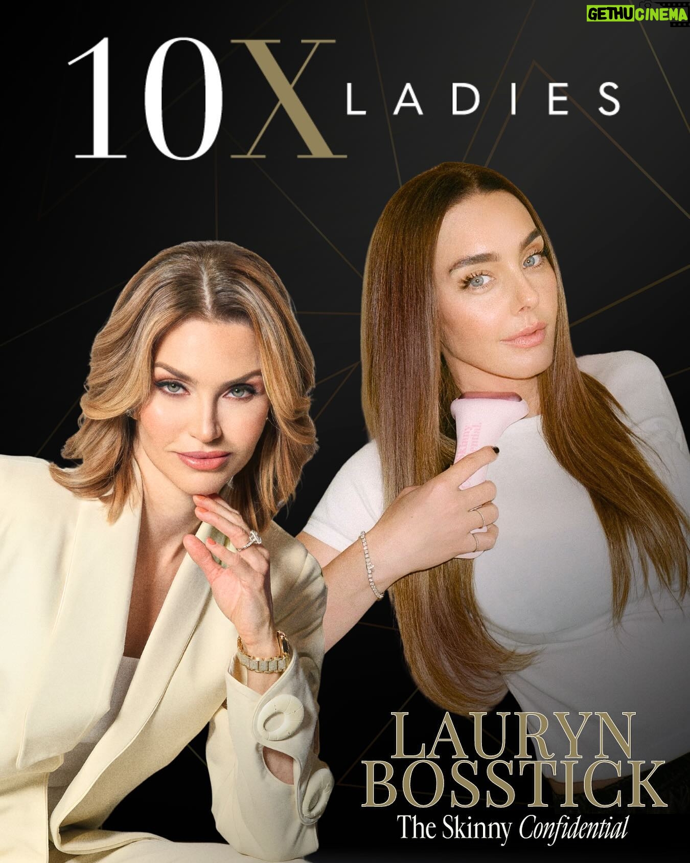Elena Lyons Instagram - I am soooo excited to announce that the incredible @laurynbosstick will be joining us as a guest speaker at 10X Ladies! Lauryn is an entrepreneur, podcaster, investor, best-selling author, and creator behind wellness beauty brand @theskinnyconfidential 🤍 I am so excited to share my stage with her in August…. Comment LADIES to lock in your ticket!!!
