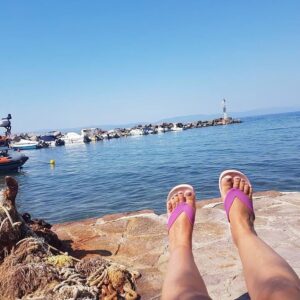 Eleni Randou Instagram - Βατερα Σκαλα Συκαμιας..... Μυτιλήνη !!!!!