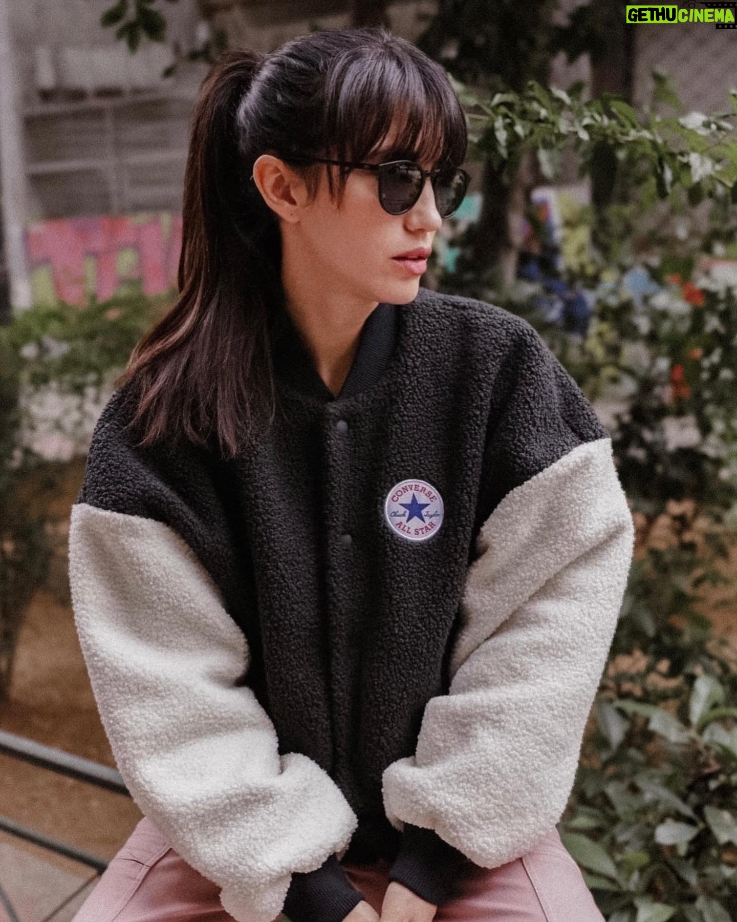 Eleni Vaitsou Instagram - The days are getting colder, have a warm heart…at least a warm jacket. ❄️