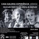 Eliana Guttman Instagram - Casa Galeria Experiência NÔMADE dia 25 de janeiro 2024 das 18 ÀS 22H. Uma Trilogia Cultural: 18:00 🕕 Exposição de Arte 🖼 na Galeria Biganti como artista homenageado “Gregório Gruber” 19:30 🕢 🎭 Teatro no Salão Nobre com o espetáculo “Gertrude Stein recebe Mário de Andrade” 20:30 🕣 🍽🥂🍾 Jantar Temático do Circolo Italiano inspirado no “Cardápio Modernista de Mário de Andrade” com direito a uma taça 🍷de vinho. Ficha Técnica: Texto: Leonardo Alkmim @alkmimleonardo Elenco: Amazyles de Almeida @amazyles Cézar Nascimento @cezar.nascimento.357 Deise Hattum @dhattum Denis Victorazo @denissp Eliana Guttman @eguttman Fábio Saltini @fabiosaltini Direção Musical: Deise Hattum Direção: Amazyles de Almeida e Fábio Saltini Fotografia: Magerson Bilibio @magerson Direção de Arte: ART MOOD DESIGN @art.mood.design Produção e Realização: ART MOOD DESIGN Cézar Nascimento e Fábio Saltini @casagaleriaoficial @art.mood.design #servico Via @sympla Segundo Lote R$ 275 de 01.01.24 a 15.01.24 Terceiro Lote R$ 330 de 16.01.24 até 25.01.24 Local: CIRCOLO ITALIANO @circoloitalianosp EDIFÍCIO ITÁLIA @edificioitaliaoficial Av. Ipiranga, 344 - 1º andar Centro Histórico de São Paulo Valet no Local. #apoiocultural @morentefortecomunica @feed_consultoria @taniasciacco @sciaccostudio Galeria Biganti @circoloitalianosp Telefones: Cézar Nascimento 11.97318-1331 Fábio Saltini 11.99901-6930 #casagaleriaexperiêncianômade #somaculturalnômade #experienciacultural #exposicaodearte #teatro #jantartematico #gertrudesteinrecebemariodeandrade #segundolote