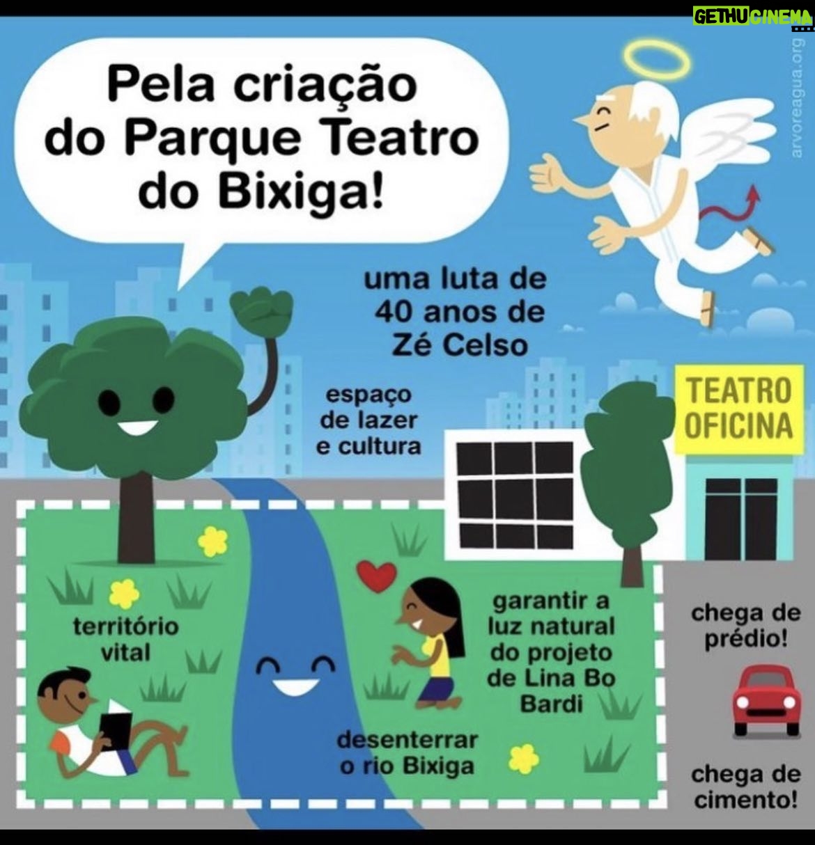 Eliana Guttman Instagram - Mais verde pra nossa saúde! #teatrooficina #uzonauzyna