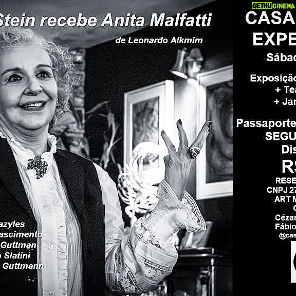 Eliana Guttman Instagram - Segundo Lote disponível aproveitem e faça sua reserva o quanto antes! Será sábado dia 30.09 às 19:30 🕢 “Gertrude Stein recebe Anita Malfatti” Texto 🎭 @alkmimleonardo com @amazyles @cezar.nascimento.357 @eguttman @fabiosaltini @maguttmann na Casa Galeria Experiência 🖼🎭🍽🥂🍾 uma Trilogia Cultural com Exposição de Arte 🖼 “ENTREATOS” Teatro 🎭 Jantar 🍽 Temático Francês inspirado no Livro 📕 de Cozinha de Alice B. Toklas com direito a uma taça de vinho 🍷 aqui na @casagaleriaoficial uma cobertura modernista dos anos 50 no Centro de São Paulo. Primeiro Lote disponível! Promoção para compra antecipada DE: 250 reais 💵 POR: 200 reais 💵 até 18.09 segunda-feira. Faça sua reserva do seu Passaporte Trilogia Cultural através do Pix CNPJ: 27.706.171/0001-97 ART MOOD DESIGN - Contatos: Cézar Nascimento 11.97318-1331 e Fábio Saltini 11.99901-6930 Fotografia 📸 @magerson Produção e Curadoria de Arte 🖼 @art.mood.design @cezar.nascimento.357 e @fabiosaltini #gertruderecebeanitamalfati #casagaleriaexperiencia #segundolote #disponivel #experienciacultural