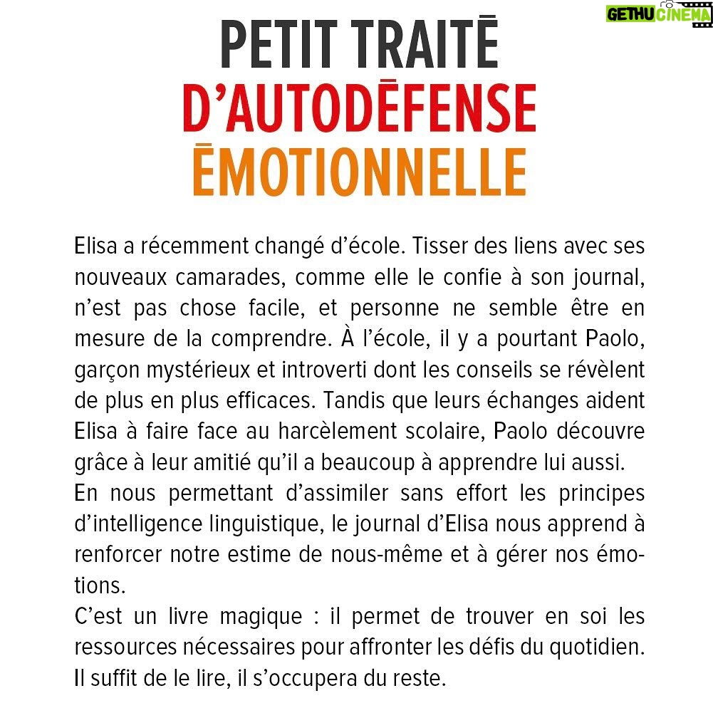 Elisa Sednaoui - 657 Likes - Le livre arrive 🎈Et il est dédié à vous, les jeunes qui avez besoin d’un coup de main, car parfois la vie est vraiment trop compliquée.
Dédié à vous les jeunes qui ne vous êtes pas encore trouvés et qui n’avez pas encore découvert quel est le « bon chemin », s’il en existe un.
Dédié à nous tous, les « grands » qui souhaitons mieux communiquer avec nos enfants. Nous qui faisons de notre mieux mais malgré tout, parfois, n’y arrivons pas.
Dédié également à nous les « grands » qui nous retrouvons chaque jour confrontés à ces défis qui, en fin de compte, sont les défis qui nous concernent tous : se sentir mieux dans notre peau, empêcher aux autres de nous blesser, gagner en confiance, faire ce qui fait battre notre cœur, et avoir le courage d’être nous mêmes.
Et enfin, dédié à nous tous, qui connaissons bien le goût de la poussière après une chute. Nous qui faisons de notre mieux chaque jour pour partager les leçons apprises, et montrer ce qui est possible avec les bons outils à disposition.
Dès le 25 Janvier, en librairie et en ligne. Version ebook et livre audio à venir @editionsplon
Merci @julien_civange @veroniquerampazzo d’avoir rendu ce livre possible (et pour la photo).