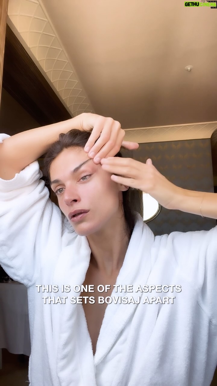 Elisa Sednaoui - 401 Likes - From specific icing exercises for collagen production and lymphatic drainage which reduces our puffiness, debloats, and stimulates glow, Bovisaj has become an integral part of my routine getting ready. I make sure to do it before evenings out, special events, and shoots.
For example, I did it in the morning before the Cannes Film Festival opening, and also when I went to the Venice film festival last year. It turned out on that occasion that I had gotten a bug from my children 🤒 who had a cold, and when I woke up I was so congested in the nose and throat.
The @bovisaj session of exercises got me (and my face) back together. This is one of the aspects that sets them apart: they blend holistic inner wellness with aesthetics.
Head on their platform now to discover the special routine before a night out called “Get Glowy”, the “Depuff and Deblock” or the “Blocked nose” available through membership in the Elisa Tips section. Try it out to see the results for yourself! Remember to take a photo before and after.
Goodbye puffiness, hello energy! 💫
#FromSickToChic #CannesFestivalReady #HolisticHealing#FaceFitness#FaceYoga#Wellness