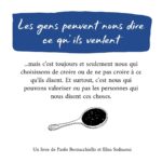 Elisa Sednaoui Instagram - À nous de choisir qui on écoute. Le countdown pour la sortie du livre en français a commencé ✨✨✨ @paolo.borzacchiello @editionsplon