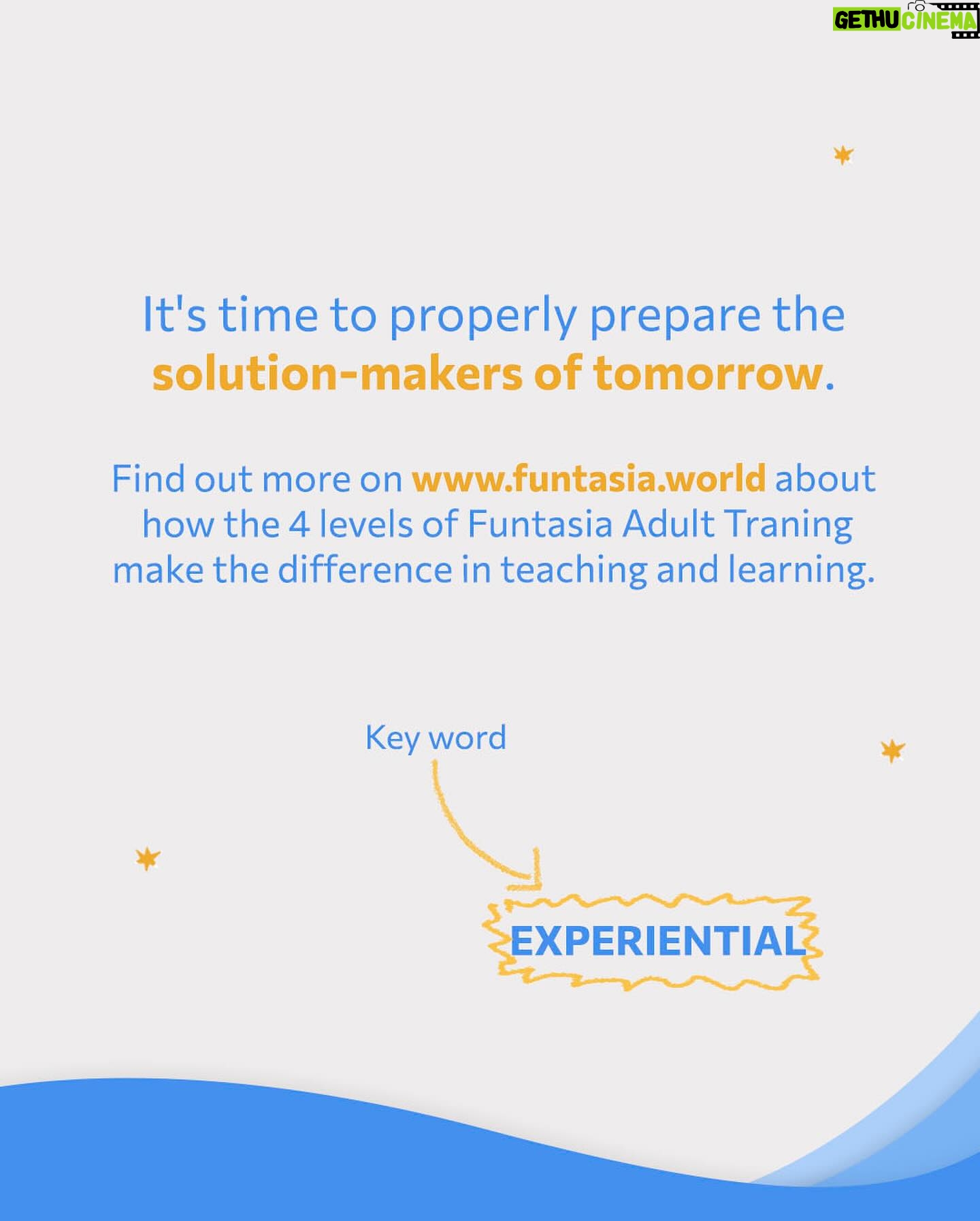 Elisa Sednaoui Instagram - What is the first thought that comes to mind when you read “Educating the Educators”? Did you know that by 2030, we’ll need nearly 69 million more teachers worldwide for primary and secondary education alone? As the demand for educators grows, so does the need for enhanced training. Teaching today involves emotional intelligence, effective communication, and nurturing growth. Funtasia is committed to preparing the solution-makers of tomorrow through our innovative Adult Training program. Have you heard about it? From managing emotions to providing constructive feedback, we equip educators with the skills they need to inspire and empower the next generation. Visit www.funtasia.world to discover more about how our 4 levels of training can shape the future of teaching and learning.