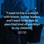 Elisa Sednaoui Instagram - Brené Brown’s vision of a world shaped by courageous leadership and heartfelt empowerment grows more poignant and relevant each day. Brown champions leaders who recognize and nurture potential with daring courage and steadfast belief. It’s about building environments where empathy is a guiding light and where vulnerability is regarded as a strength. How different our world could be if leaders embodied these qualities! Brown’s call for braver, bolder leaders deeply resonates with us at Funtasia. Our educational programs for educators and youth focus on cultivating self-awareness, embracing vulnerabilities, and leading with wholeheartedness. This approach aims to foster a kind of leadership that stimulates growth, develops resilience, and initiates a ripple effect of positive change. To spark this leadership style, we must provide the next generation of solution-makers and their educators with essential tools. Social, emotional, and life skills - nurturing courage, empathy, and self-awareness in ourselves and others must become an educational priority. Together, let’s create a world where bold leaders inspire, uplift, and shape a future filled with community, health, security, and well-being. 💫 #CourageousLeadership #EmpowerPotential #BrenéBrown