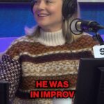 Elisabeth Röhm Instagram - Yes…And? #improv #sirius