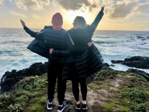 Elisabeth Röhm Instagram - Happy Birthday to this wonderful darling of a husband @glatzerama 💘💝 Brilliant, kind, passionate and loyal. Lucky me! ❤️ Wishing you another great year around the sun, Peter Glatzer. I love being your partner.☀️ You deserve all of the good stuff, my love. As far as I’m concerned, you hung the moon and the stars in my galaxy. 🌌 🌖