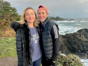 Elisabeth Röhm Instagram - Happy Birthday to this wonderful darling of a husband @glatzerama 💘💝 Brilliant, kind, passionate and loyal. Lucky me! ❤️ Wishing you another great year around the sun, Peter Glatzer. I love being your partner.☀️ You deserve all of the good stuff, my love. As far as I’m concerned, you hung the moon and the stars in my galaxy. 🌌 🌖