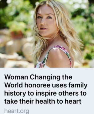 Elisabeth Röhm Instagram - I’m so honored to be recognized by @american_heart in my Mother’s Memory and my work with AHA. It takes having a hero like my Mom who encouraged me at a young age before she died to take care of others and to fight on behalf of progress and awareness. Out of the great loss of my mother passing I have found solace and purpose in my work w @american_heart and am honored to receive this recognition and even more grateful to my Mom for helping raise me to be a woman that wants to make a difference in the world. Miss you Mama 💔 

https://www.heart.org/en/around-the-aha/woman-changing-the-world-honoree-uses-family-history-to-inspire-others-to-take-their-health-to-heart