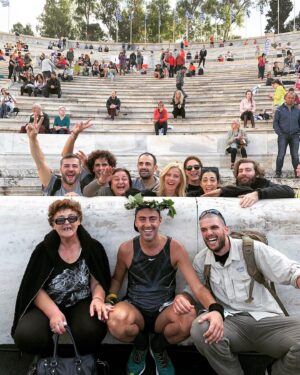 Elisavet Konstantinidou Instagram - Ο Θανάσης μας τερμάτισε 42 χιλιόμετρα