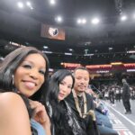 Elise Neal Instagram - Hey 'mane good times last night at @memgrizz 🏀 #mirahoward & @theterrencehoward #memphisgrizzlies #eliseneal #friendship #hustleandflow #reunite 🙌🏾