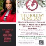 Elise Neal Instagram - 'TIS THE SEASON 🎄 Y'ALL.. COME OUT AND SUPPORT ON #givingtuesday @mbaa901 I WILL BE THERE TO HELP SPREAD HOLIDAY CHEER ♥️ ( along with some talented performers)... SHOW SOME LOVE TO THIS 40 PLUS YEAR STRONG ORGANIZATION THAT POURS INTO LOCAL TALENT 👏🏽 #givingtuesday #performingarts #mbaa901 #eliseneal