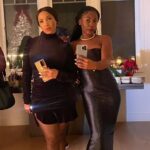 Elise Neal Instagram - Planned this LA trip perfectly 🎄 Just in time for #thebabbs holiday party 🥳 Such a fun night catching up with so many of my favorite people ! ( highlight of the night was meeting the music legend @babyface ) 🎄 tis the season 🎄 #holidayparties & #hotchocolate 🎅🏽