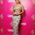 Elisha Applebaum Instagram - The Premiere of #queenie ! On @channel4 on the 4th June. Really grateful to be a part of something so special. Can’t wait for you to see it 👑🐕 The magical team on makeup and styling for the night: @tonihowardmakeup & @najats ✨ Dress 1: @ashish Dress 2: @rebeccavallance Shoes: @casadeiofficial Jewels: @butlerandwilson Ring: @jean_ldn PR: @wearevillage @viwincewicz @purplepr