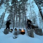 Elisha Applebaum Instagram - Safe to say I’ve had the most incredible time in Lapland. From the moment you land you can feel the heart of the place. Everywhere you turn is beautiful and everyone is so nice!! I loved it, I already miss it and I will be back. Tip for sleeping in the snow hotel: when going to bed keep one eye and your nose out of the sleeping bag. See picture 2. Thank you @arcticsnowhotel for making my Lapland dreams a reality 🧊💙
