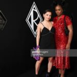 Elisha Applebaum Instagram - Thank you @ralphlauren for the most gorgeous evening 🟪 Styling: @hurr @bashparis @kurtgeiger @annikainez Make up: @tonihowardx