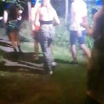 Elisha Applebaum Instagram - For my last couple of birthdays I have organised a mini festival for my wonderful friends and family. This year involved foraging, slip and slides, dancing, games, silent disco in the woods and sooo much food ! Here’s a snippet of this years APPLEFEST 2023 - The G.O.A.T era 🐐