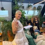 Elisha Applebaum Instagram - Yesterday I was so lucky to co-host an unforgettable day for the @thegirlsnetwork with @moon.onyx.starr & @rabina__khan It was a day of manifestation, self love and envisioning the future. Grateful to all the girls who came with open minds and hearts, we hope you enjoyed it! 💗 Couldn’t have done it without the kindness of: @honeyandco @theafterschoolcookieclub @missionworks.uk @fiveminutejournal @wildwomenteaclub